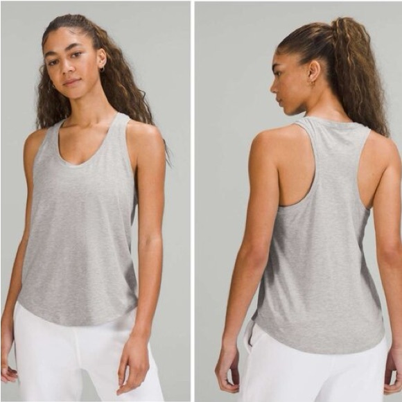 Lululemon Women’s Love Tank in Light Gray, Size 6 - Picture 1 of 12